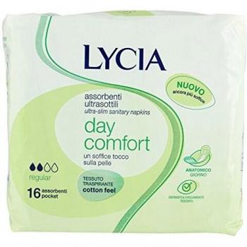 Lycia - Day Comfort Regular - Compresas - 16 unidades