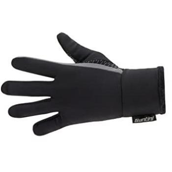Guantes largos Santini Adapt Negro - XS-S