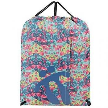 TOTTO Mochila Deportiva con Cuerdas, Ideal para Llevar Elementos Deportivos o Uso Cotidiano, Estampados - Curvigrafo