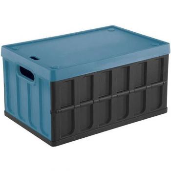 Caja multiusos Tontarelli 62L azul y negro