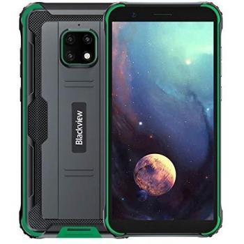IP68 Móvil Resistente Blackview BV4900, Android 10 4G Telefono Antigolpes, 3GB RAM 32GB ROM Extensión de 256GB, Pantalla 5.7, Cámara Impermeable 5MP+8MP, NFC GPS Dual SIM, Batería 5580mAh Verde