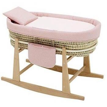 Cambrass Moises Bebe Mio Cuco Patas San Francisco, Rosa, 49x86x61 cm