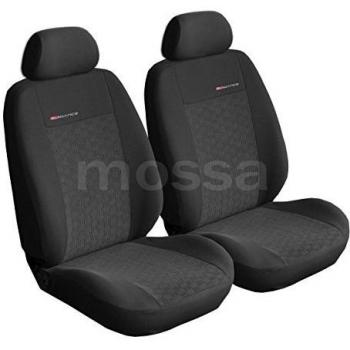 (UNE-1) Universal Fundas de asientos compatible con SEAT (ALTEA, AROSA, CORDOBA, FURA, IBIZA, LEON, MALAGA, MARABELLA, TOLEDO) - Asientos delanteros (1+1)