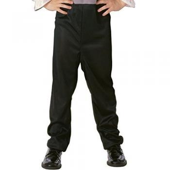 Rubies - Disfraz con pantalón, para niños, talla M, color negro