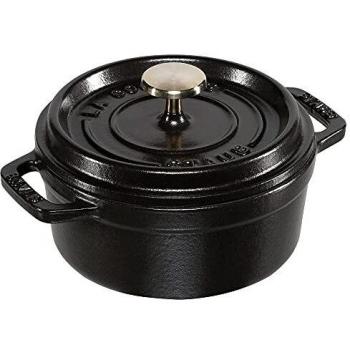 Staub - Cocotte redonda 12cm da Staub - 20.1229.0600 - Preto