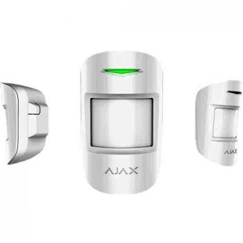 Detector PIR y Rotura de Cristal Inalámbrico CombiProtect - Blanco - Ajax