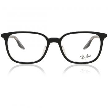 Ray-Ban RX5406F Asian Fit 2034 Gafas Recetadas para Hombre Negras