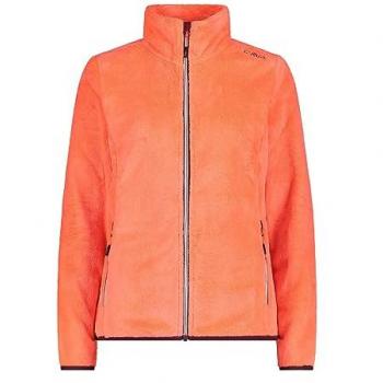 CMP Women's 3XL Red Fluorescent Fleece Jacket