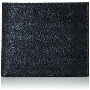 Armani Jeans 938541CC996 - Cartera para hombre de Material Sintético  Hombre Negro Schwarz