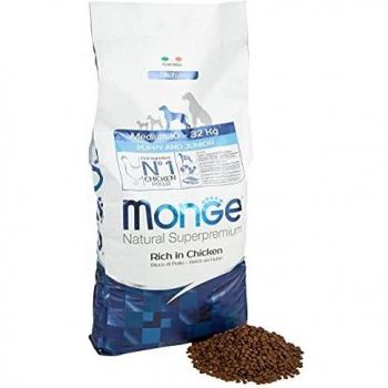 Monge Super Premium Puppy Junior Medium - Pack Ahorro 2 x 12 kg