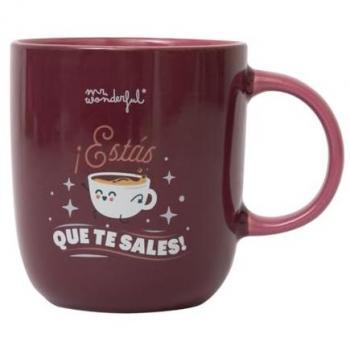 Taza Mr. Wonderful Multicolor ¡Estás que te sales!