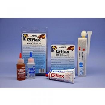 Kit de Reparación Epóxica G/Flex 1L - Sistema Flexible y Resistente
