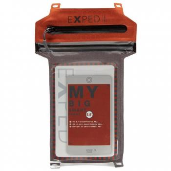 EXPED Zip Sealed Large Phone Case, Black, One Size