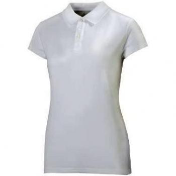 Helly Hansen W Crew Polo - Camiseta para mujer, color blanco, talla XXL