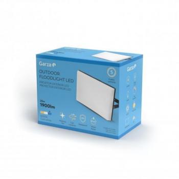 Proyector LED Exterior 20W 1900 Lúmenes IP65 Luz Fría 6000K