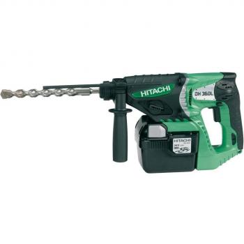 Hitachi DH36DL - Martillo SDSPlus a batería 36V Li ION 2 baterías 2,6 Ah