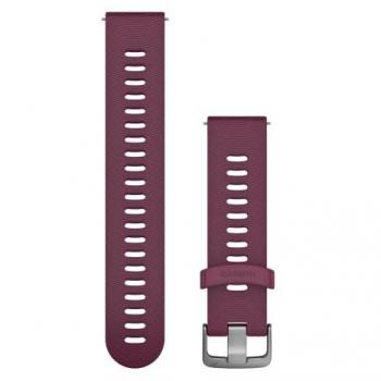 Garmin Quick Release 20mm Silicone Band, Red for Selected Garmin Smartwatches