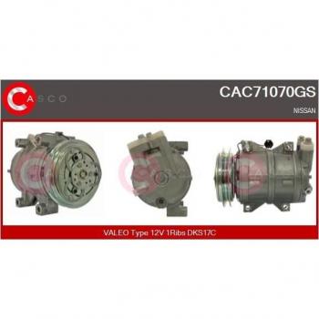 Compresor de Aire Acondicionado CASCO CAC71070GS