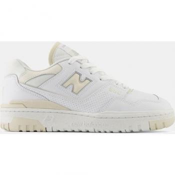 New Balance 550 Women's Casual Sneakers - White Beige Size 39