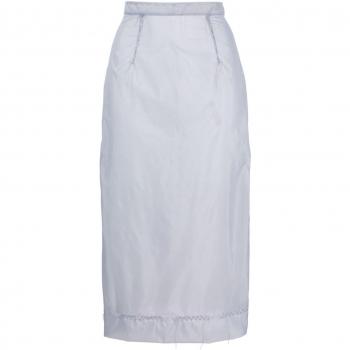 Maison Margiela Women's Tulle Midi Skirt in Clear Blue | Size 40 | S29ME0013S54847464
