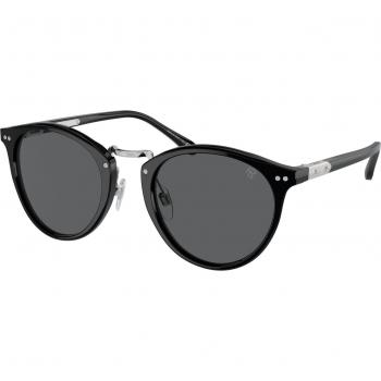 Ralph Lauren RL8223 Quincy Black Grey Acetate Pantos Sunglasses