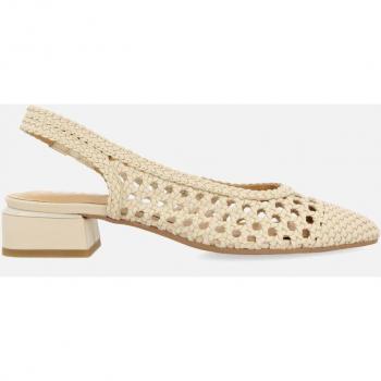 Gioseppo Women's Piskove Slingback Ballet Flats in Gold and Beige