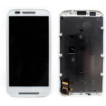 Pant. Tactil + LCD Motorola Moto E2 XT1603 Blanca