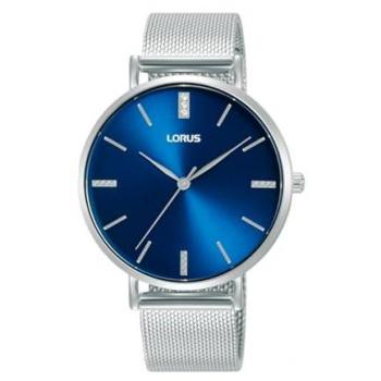 Reloj Lorus Mujer Clásico Esfera Azul Acero Inoxidable 5 ATM