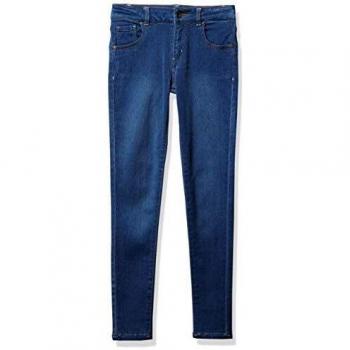 Guess denim core jeans para ninas medium washed 128 talla del fabricante 8