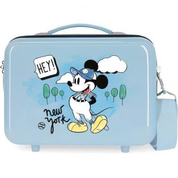 Neceser infantil ABS Disney Let´s Travel Mickey New York
