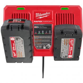 Cargador Rápido Doble Milwaukee M18DFC 18V Li-ion