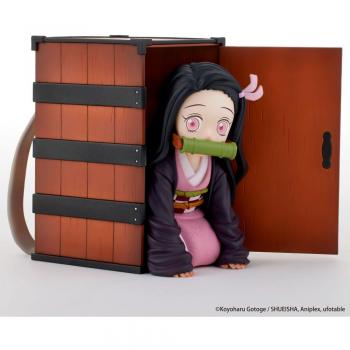 Estatua de PVC Nezuko in Box 11 cm - Figura coleccionable de Demon Slayer Kimetsu no Yaiba