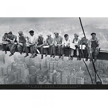 GB eye LTD, New York, Men on Girder, Maxi Poster, 61 x 91,5 cm