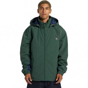 Chaqueta de ski DC Shoes Vista para hombre en verde oscuro y azul marino, talla S