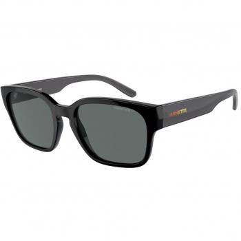 Arnette AN4325 Hamie Polarized 291081 Anteojos de Sol para Hombre Negros, Lentes de 54mm, Gafas con polarizado