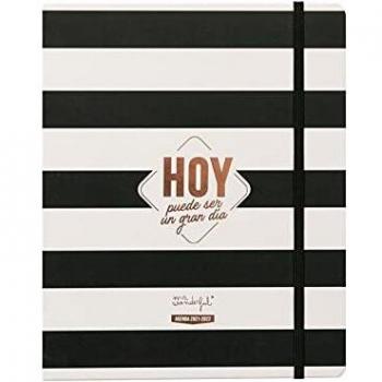 Mr. Wonderful Agenda clásica 2021-2022 Semana vista - Hoy puede ser un gran día, Multicolor