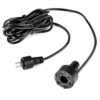 Idealeben Anillo LED de la Fuente y de Fuente de Piedra 2M Cable Blanca Fría
