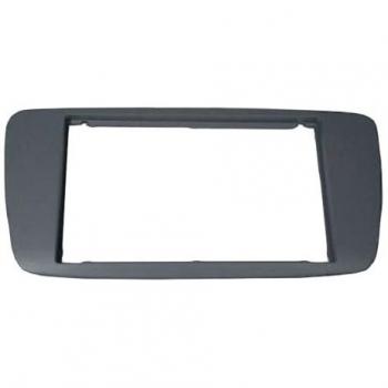 Autoleads DFP-18-04/ BG Dublin Grey - Soporte doble DIN de radio, color gris