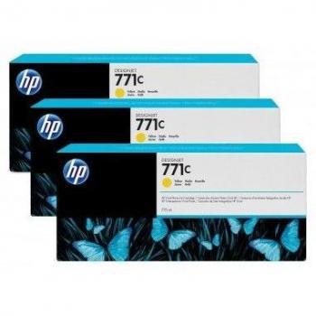 HP 771C Cartucho de Tinta Original Amarillo B6Y34A