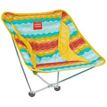 Ultra Lightweight Portable Monarch Camping Chair - Quick Setup Aluminum Frame for Hiking, Backpacking, Fishing and Beach