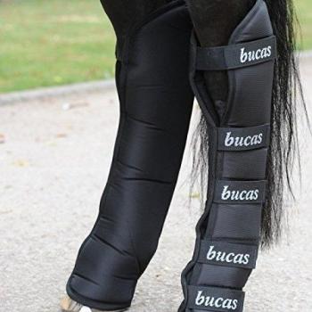 Bucas 2000 botas, Trasporto polainas Negro negro/negro Talla:Pura sangre