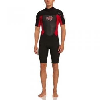 Twf - Traje para deportes acuáticos, color rojo, talla M/L