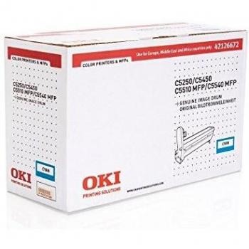 OKI 42126672 - C5250/5540 CYAN EP CART 17K