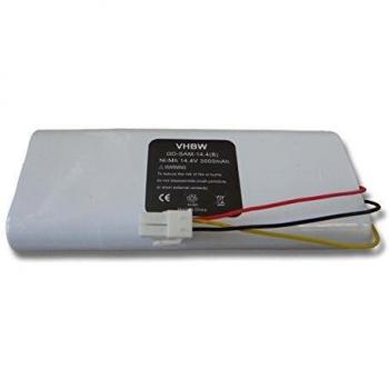 Batería NiMH 3000mAh 14.4V Compatible con Samsung Navibot VC-RA50VB, SR9630, VC-RE70V, VC-RA52V, VC-RA84V