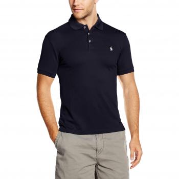 Polo Ralph Lauren Men's Slim Fit Stretch Cotton Mesh Polo Shirt - Blue, 2XL