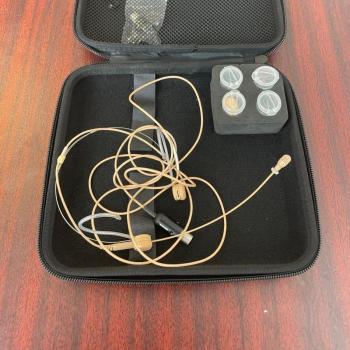 Shure TwinPlex TH53 Omnidirectional Headset Microphone, MTQG, Tan