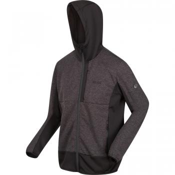 Chaqueta Softshell Regatta Bresdon para Hombre en Negro/Gris, Talla S