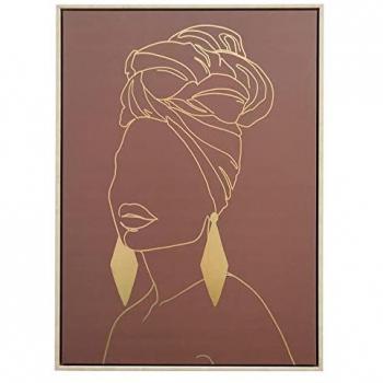 Cuadro Lienzo Silueta Africana 63 x 93 cm - Originalidad y Estilo para Tu Hogar