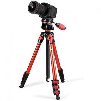 Trípode de Aluminio TACKLIFE MLT03 para Cámara/Teléfono/Telescopio con Control Remoto Bluetooth - Ligero y Resistente