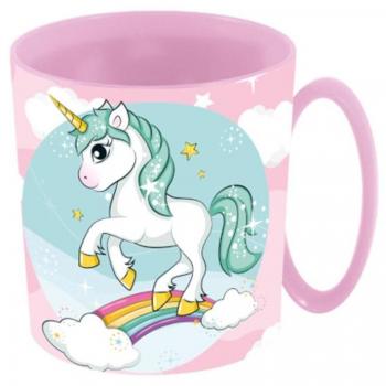 Taza de Melamina con Diseño de Unicornio, Ideal para Regalar a los Niños